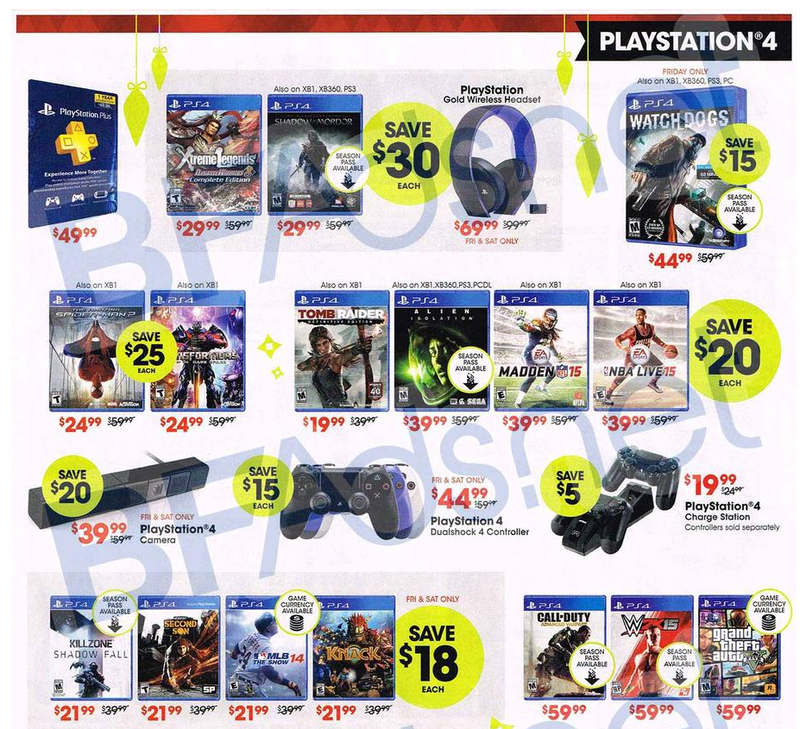 Illustration for article titled GameStop's 2014 Black Friday Deals Have Leaked